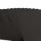 Scrapbook alapkarton 10 ív Texturált felületű - 12" (30 cm) - Black - Fekete - Cardstock texture