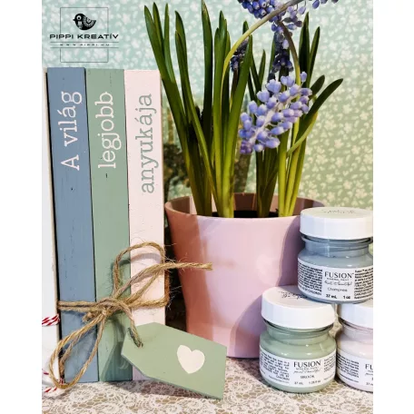 Anyák napi alkotócsomag - Fa könyvek dekoráció