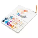 IMI összecsukható műanyag festőpaletta – 20 × 15,5 cm