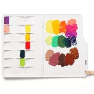 IMI összecsukható műanyag festőpaletta – 20 × 15,5 cm