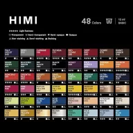  HIMI Twin Cup akrilfesték készlet – 48 db – pearl, pearl pink