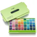 HIMI Twin Cup gouache festékkészlet – 72 db + kiegészítők – apple green