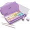HIMI Jelly Cup gouache festékkészlet – 18 db + 3 db ecset – pasztell, purple