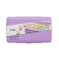   HIMI Jelly Cup gouache festékkészlet – 18 db + 3 db ecset – pasztell, purple