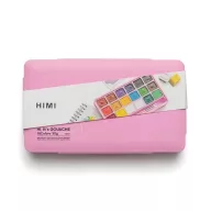   HIMI Jelly Cup gouache festékkészlet – 18 db + 3 db ecset – pink