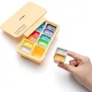 HIMI Twin Cup gouache festékkészlet – 12 db – metál, yellow