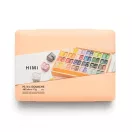 HIMI Twin Cup gouache festékkészlet – 48 db + 3 db ecset – peach fuzz