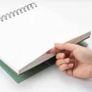 HIMI gouache festőtömb, 160 g/m², 50 lap – 21,5 × 21,5 cm, zöld