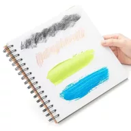   HIMI gouache festőtömb, 160 g/m², 50 lap – 21,5 × 21,5 cm, zöld