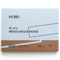   HIMI Mixed Media rajz- és festőtömb, 180 g/m², 90 lap – 22,9 × 30,5 cm