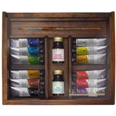   Sennelier Rive Gauche fadobozos olajfesték készlet / Sennelier Rive Gauche L'huile fine Modern Oil set (1 csomag)