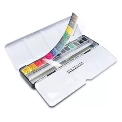   Sennelier Akvarell festék készlet, 12 half- pans/ Sennelier L‘aquarelle set (1 csomag)