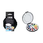 Raphaël Campus akvarell festék készlet, 10 half- pans/ Watercolour  Travel Box (1 csomag)