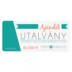 Elektronikus ajándékutalvány  - 30000 Ft értékben