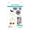 Spellbinders vágósablon – Halloween kísértetházdíszek –Halloween City Holiday Etched Dies Decorations (S4-1569)
