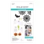 Spellbinders vágósablon – Halloween kísértetházdíszek –Halloween City Holiday Etched Dies Decorations (S4-1569)