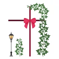   Spellbinders – Wrapped Up City Holiday, ünnepi házdíszek – fém vágósablon készlet (S4-1574) – Cutting Dies
