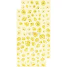 Kivágóív , Basic Flowers Set 6, Yellow Extras to cut mirror print/ Craft O'Clock Mixed Media (1 csomag)