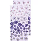 Kivágóív , Basic Flowers Set 7, Lavender Extras to cut mirror print/ Craft O'Clock Mixed Media (1 csomag)