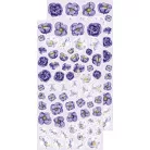 Kivágóív , Basic Flowers Set 7, Lavender Extras to cut mirror print/ Craft O'Clock Mixed Media (1 csomag)