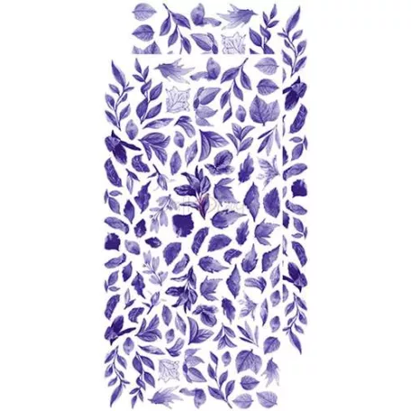 Kivágóív , Basic Flowers Set 7, Lavender Extras to cut mirror print/ Craft O'Clock Mixed Media (1 csomag)