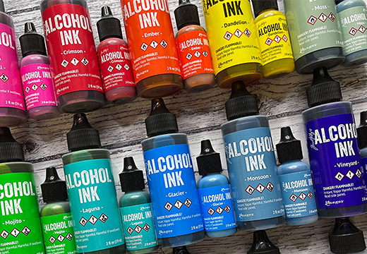 Ismerd meg az alkoholos tinták csodálatos világát!