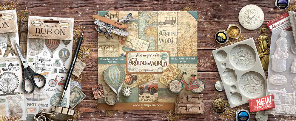 Stamperia Around the World kollekció