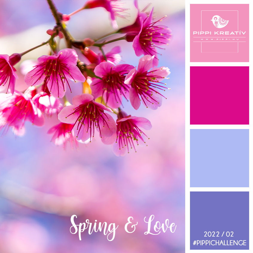 Spring and Love - Mood board Pippi challenge 