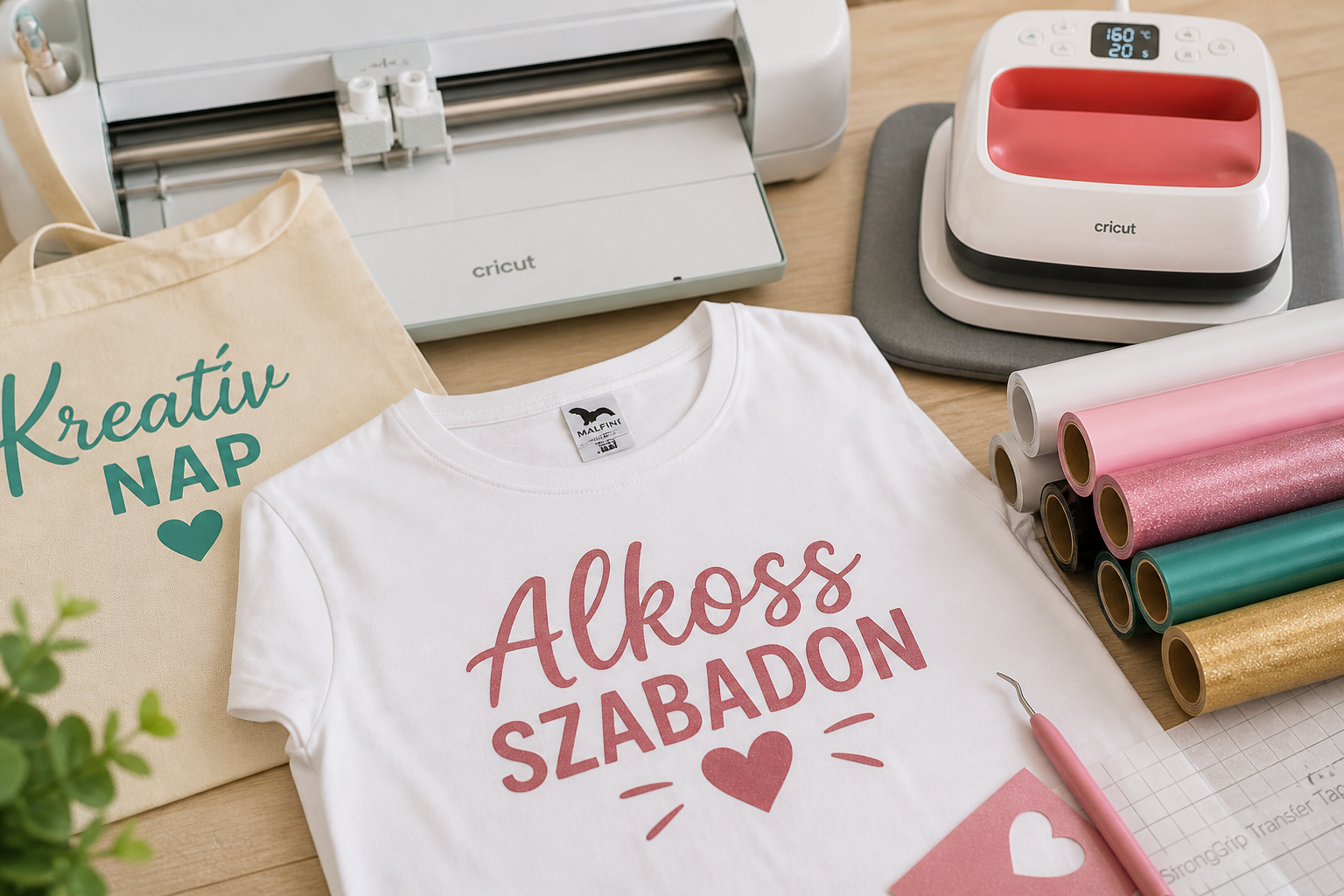 Vasalható fólia Cricut projektekhez