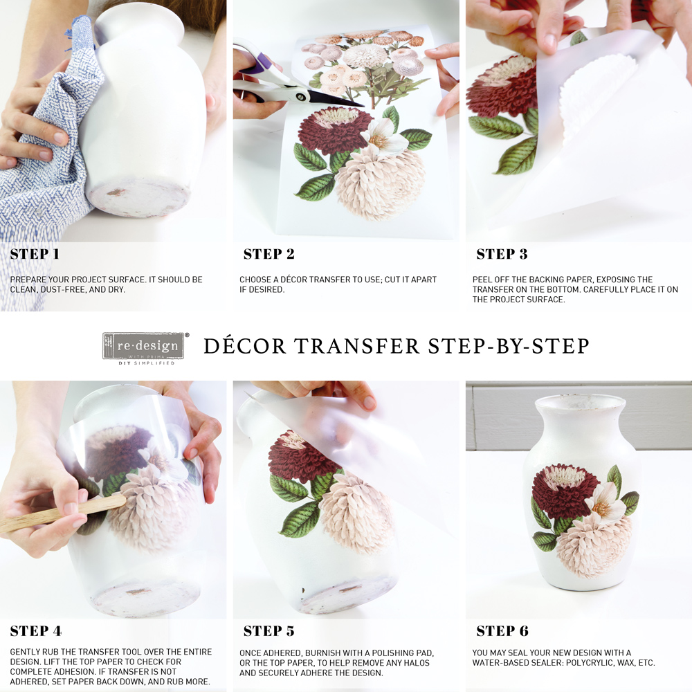 ReDesign transzfer fólia használata